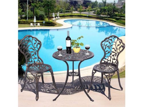 Tuinmeubelset 3-delig - Balkonset - Balkonmeubilair - Terrasmeubels - Tuinmeubilair