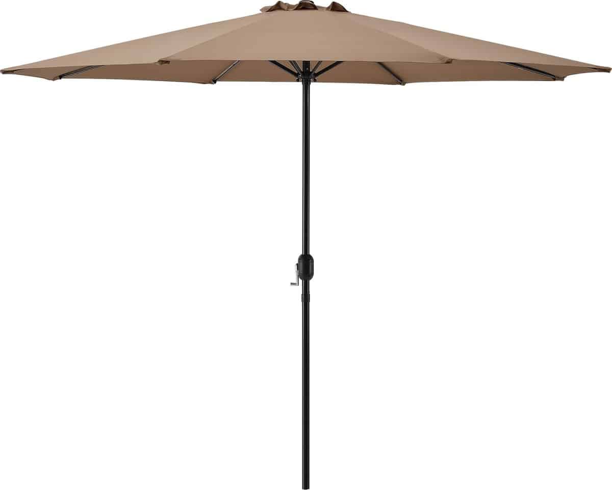 tuinparasol cleo stokparasol 300×230 cm beige