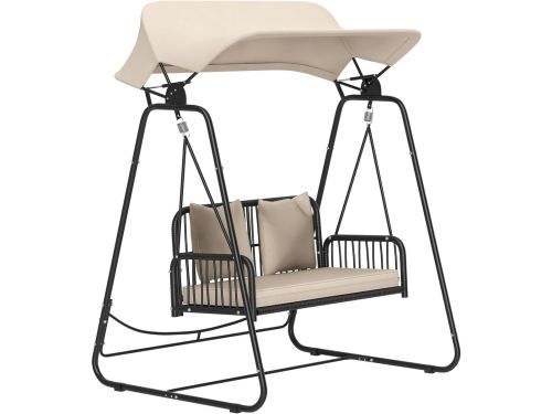 Tuinschommel voor twee - Schommelbank rotan - Ontspannen in de