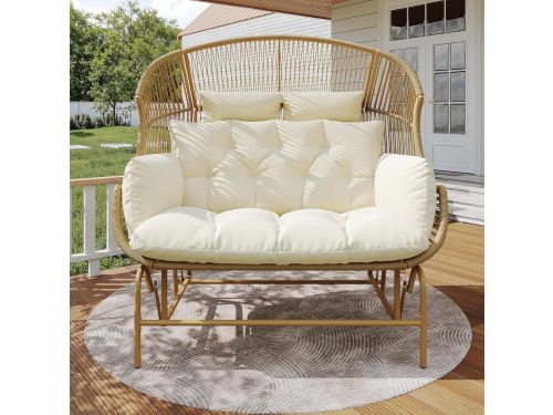 Tuinschommelstoel Twee Personen - Hangstoel Balkon - Buiten Ontspannen