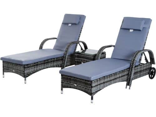 Tuinset Ligbedden - Zonnebedden - Loungestoelen - Ligstoelen - Ligbanken