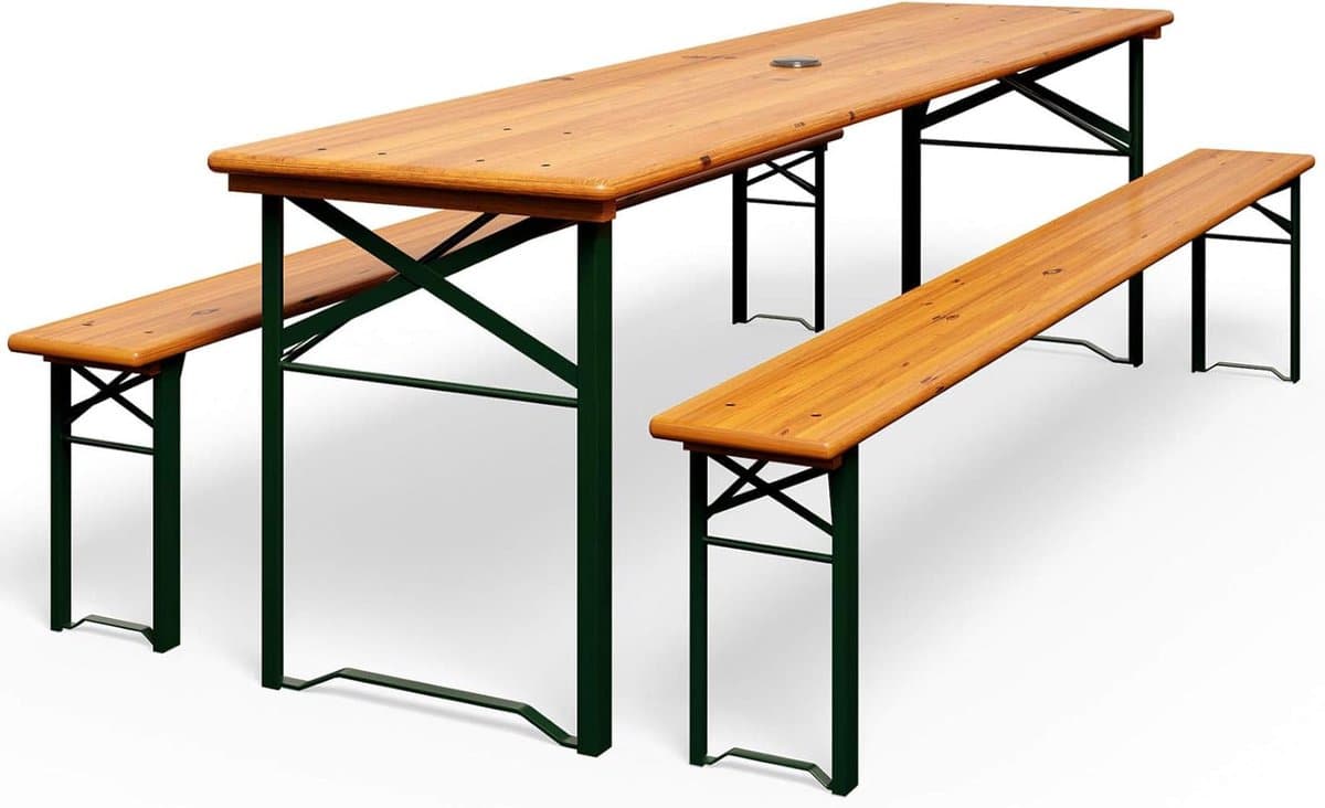 tuinset tuinmeubelset bierbankset opklapbaar terrasmeubilair picknickset