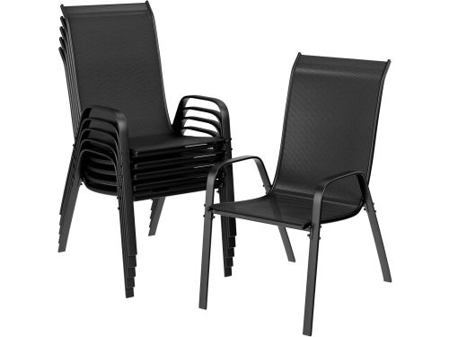 Tuinstoelen - Buitenzitstoelen - Stapelbare Stoelen - Terrasstoelen - Tuinmeubelen