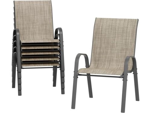 Tuinstoelen - Stapelbare Stoelen - Buitentuin Stoelen - Terrasstoelen