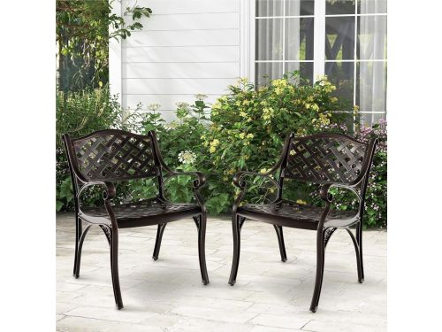 Tuinstoelen - Stapelbare Tuinstoelen - Terrasstoelen - Balkonstoelen - Aluminium