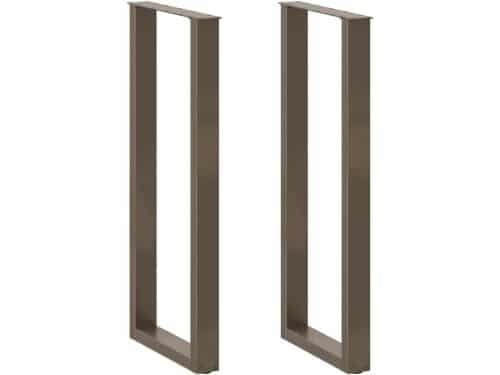 U-vormige Bartafel Onderstel 50x110-111 cm Staal