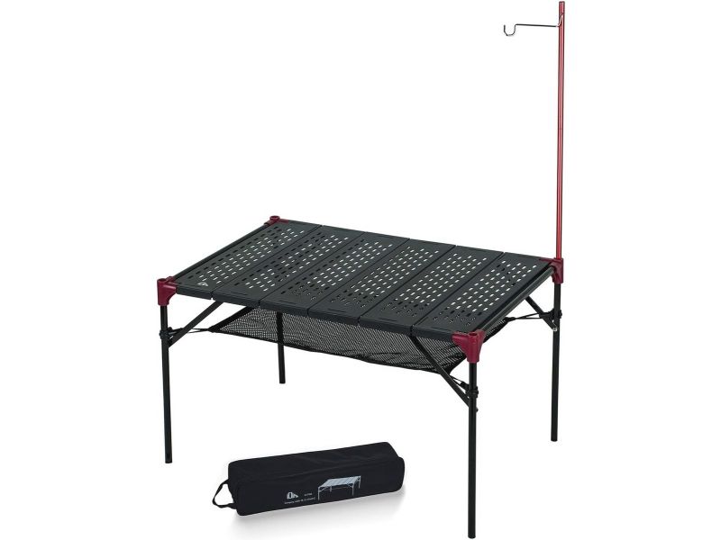 Uitschuifbare Klaptafel voor Kamperen en Feesten - Lichtgewicht en Compact