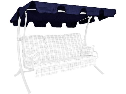 Universeel Vervangend Zonnedak voor 3-zits Schommelbank Groen Swingtex