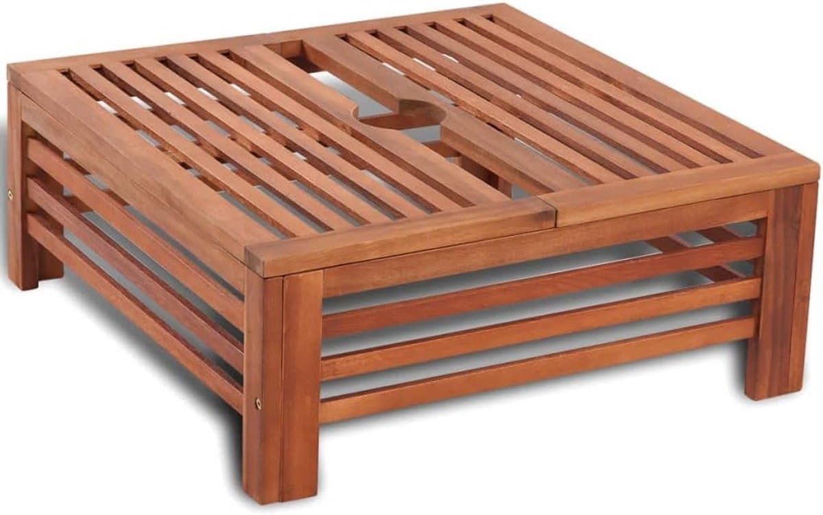 universele basis voor parasolvoet houten decoratie en bescherming