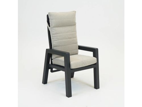 VALERIO verstelbare stoel antraciet