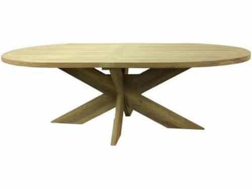 Van der Leeden Ovalen tuintafel - Teak