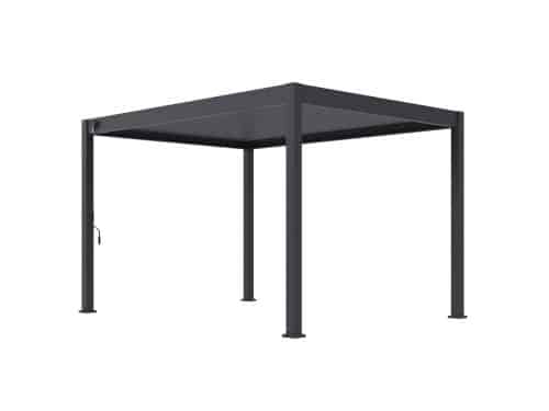 Venus Comfort overkapping - 300x400 cm - antraciet