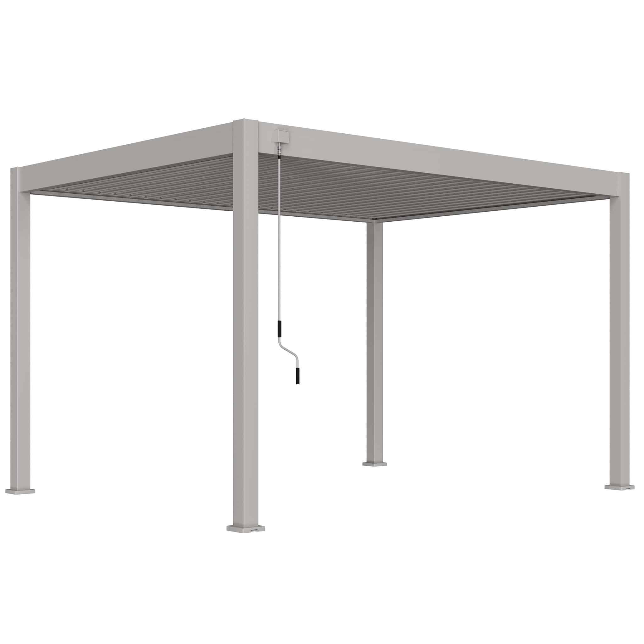 venus comfort overkapping 300×400 cm camel sand