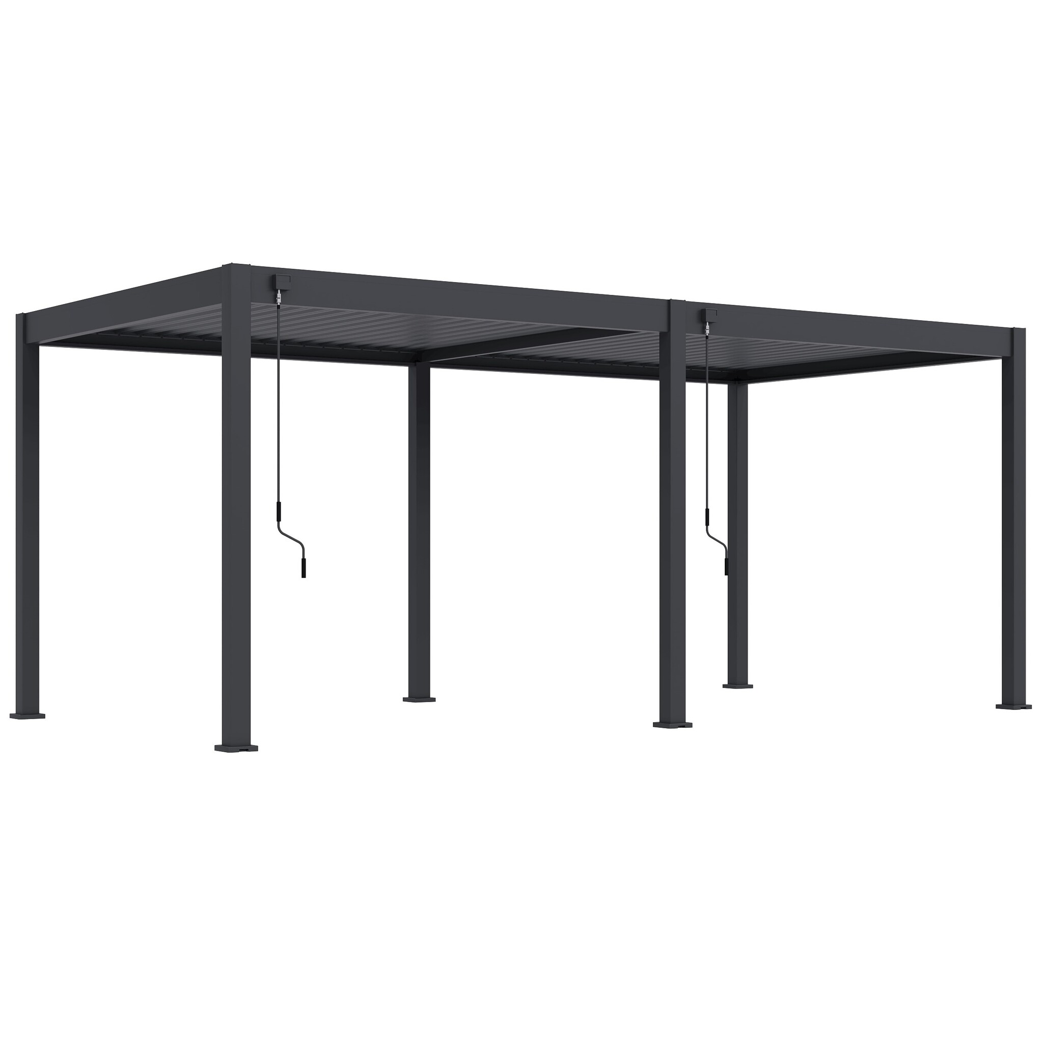 venus comfort overkapping 300×600 cm antraciet