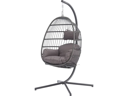 Verona hangstoel aluminium met standaard