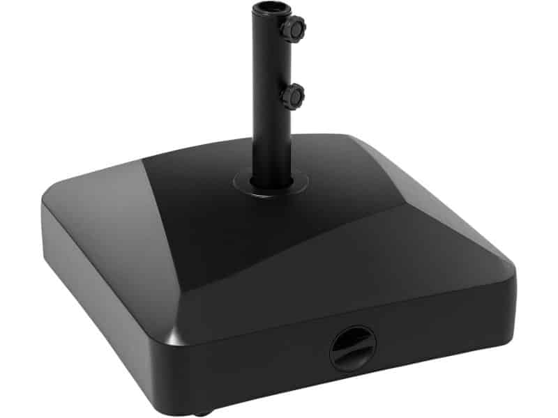 Verrijdbare Parasolvoet Zwaar Vulbaar Ø38/48 mm Stang