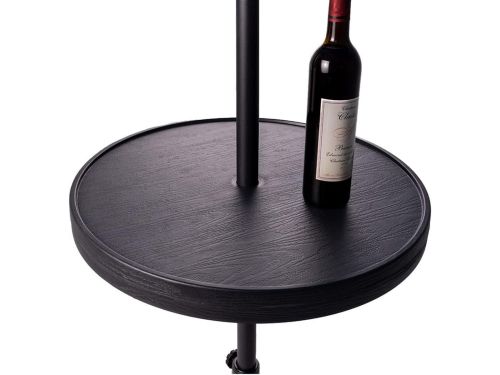 Verstelbare Paraplutafel voor Strand, Tuin en Terras - Ronde Bijzettafel