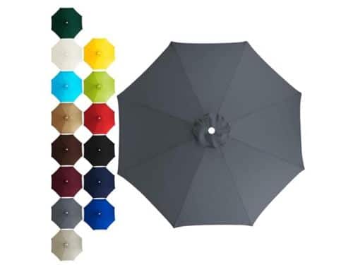 Vervangbare parasolhoes voor 2 tot 3 meter - UV 50+