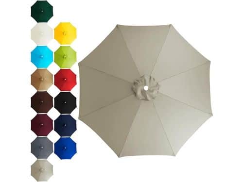 Vervangdoek voor Zweefparasol - 2 t/m 3 Meter - 6
