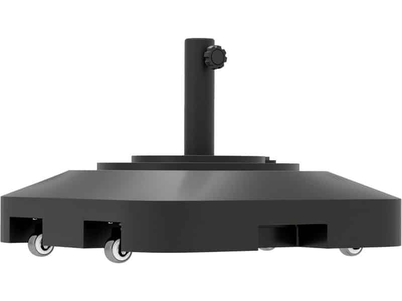 Verzwaarde Parasolvoet op Wielen voor Terras en Tuin Stevig en