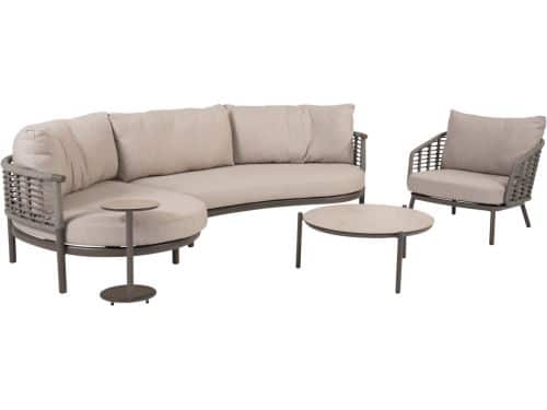 Vic Puglia chaise longue loungeset 5 delig terre Taste 4SO