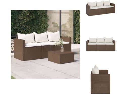 vidaXL 3-zits Tuinbank - 3-zits Tuinbanken - Bank - Tuinbank