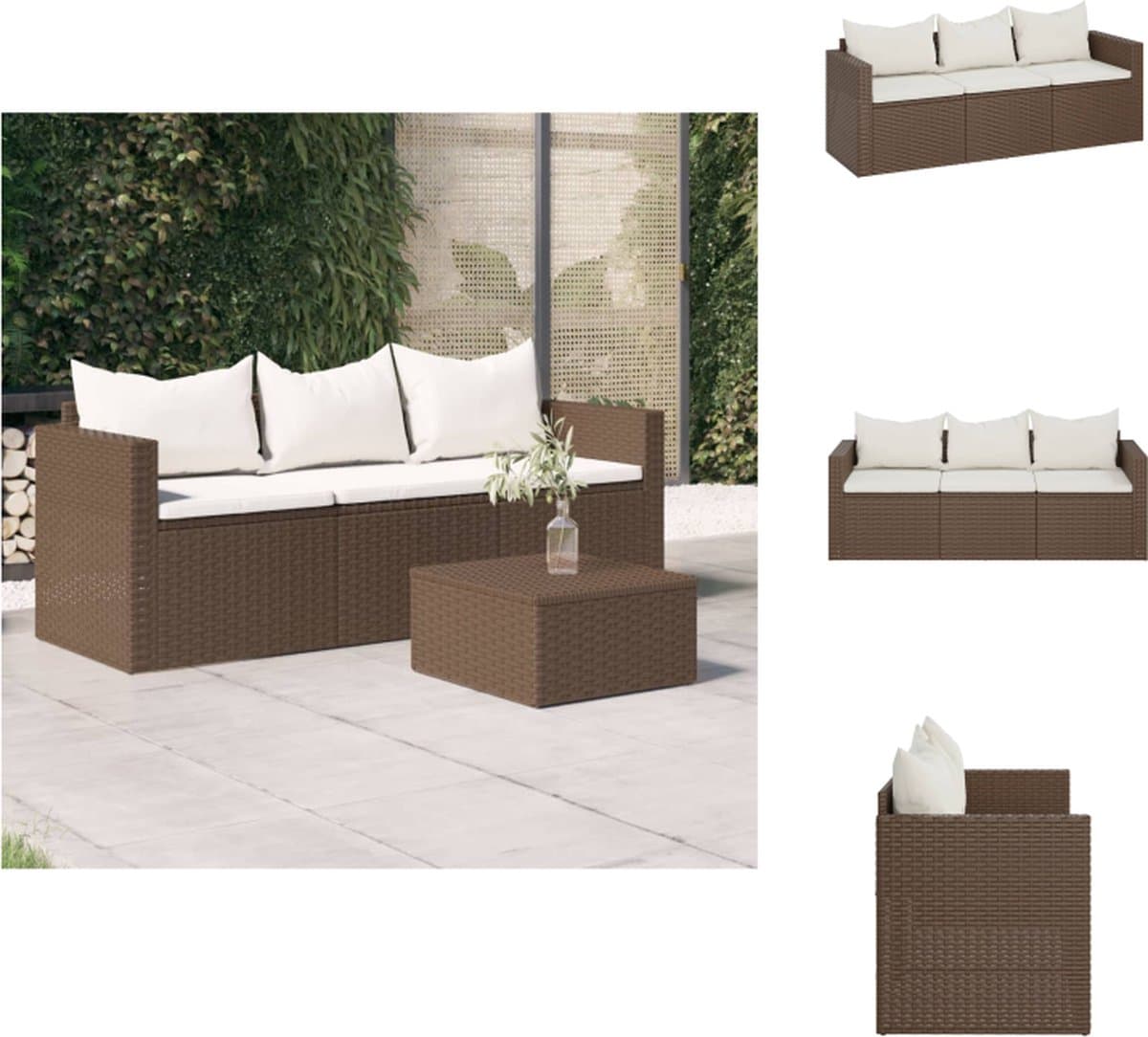 vidaxl 3 zits tuinbank 3 zits tuinbanken bank tuinbank