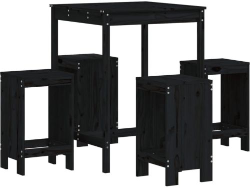 vidaXL - 5-delige - Barset - massief - grenenhout