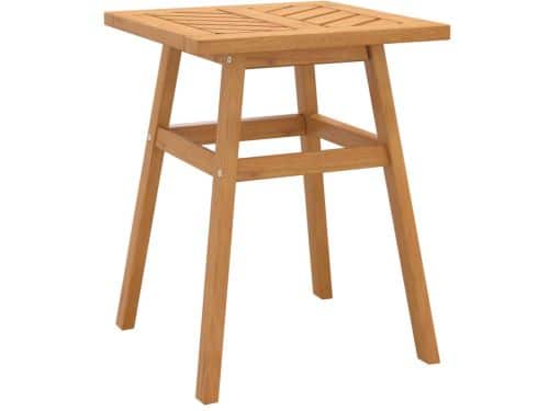 vidaXL - Bijzettafel - 45x45x60 - cm - massief