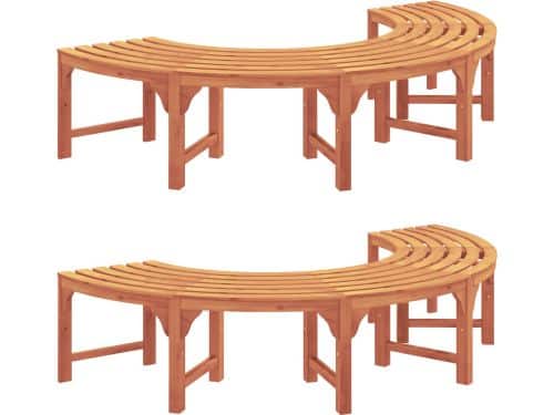 vidaXL - Boom - Bank - 2 - pcs