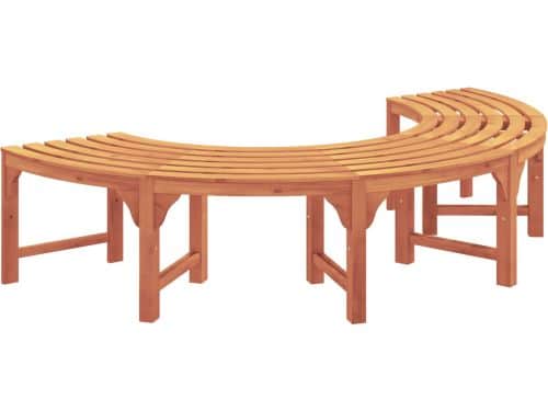 vidaXL - Boom - Bank - Naturel - 160