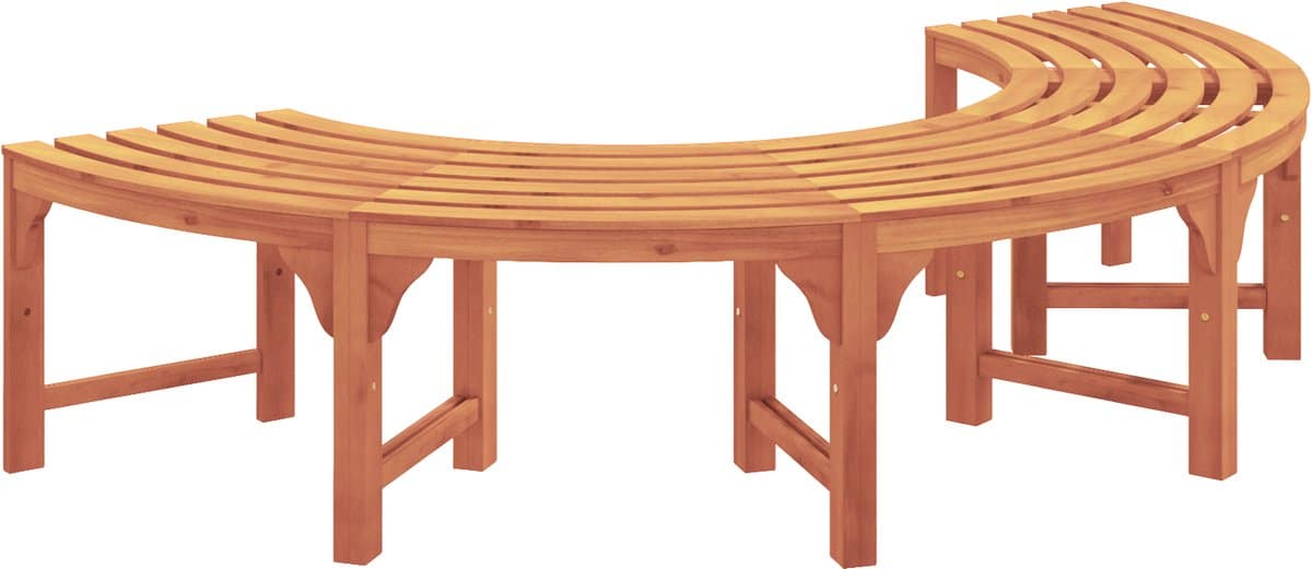 vidaxl boom bank naturel 160