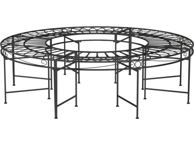 vidaXL - Boombank - rond - Ø160 - cm