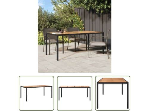 vidaXL Buitentafel - Tuin Tafel - Tuintafel 190x90x75 cm poly