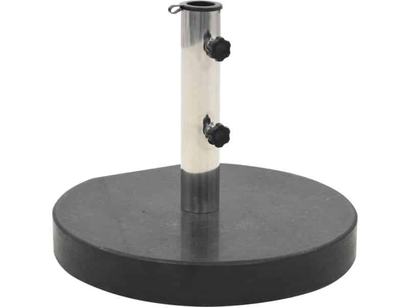 vidaXL Granieten Parasolvoet - Parasolvoet - Parasolvoet rond 28,5 kg