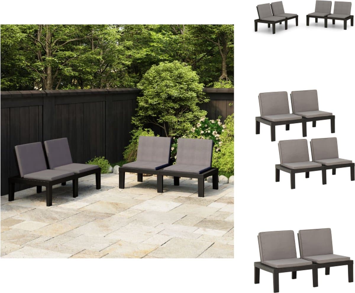 vidaxl loungebank loungebanken bankje bankjes loungebanken