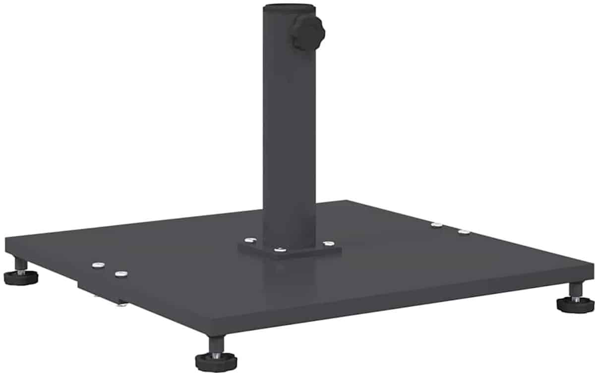 vidaxl parasolvoet donkergrijs 45 x