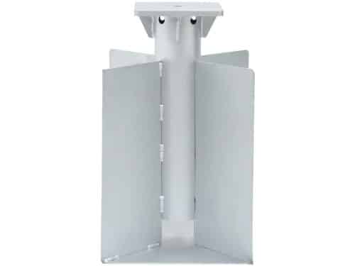 vidaXL Parasolvoet - Grondanker 27,5x27,5x45 cm - Zilver Parasoll Voet