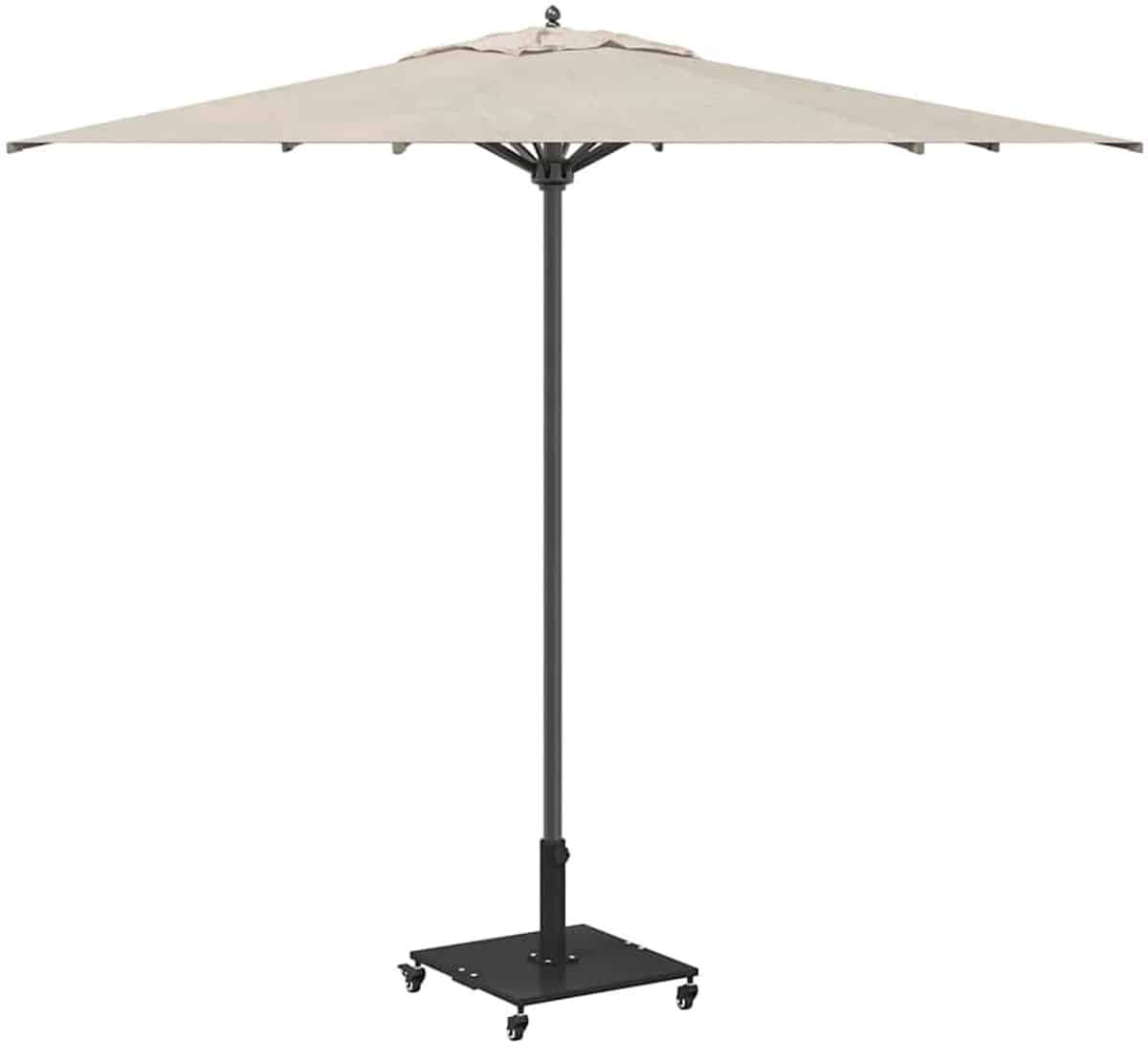 vidaxl parasolvoet zwart 45 x