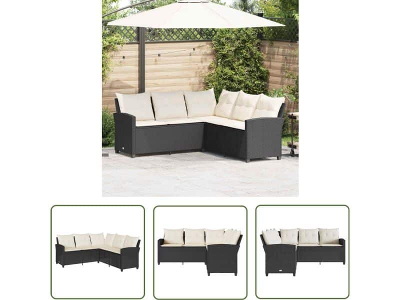 vidaXL Sleutelset - Dynamo Meter - Loungebank met kussens L