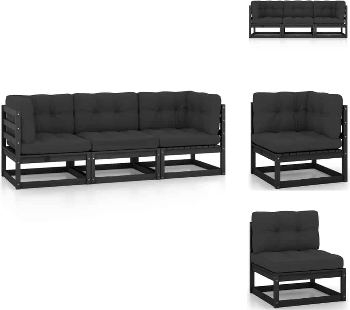 vidaxl tuinbank tuinbanken houten bank houten banken