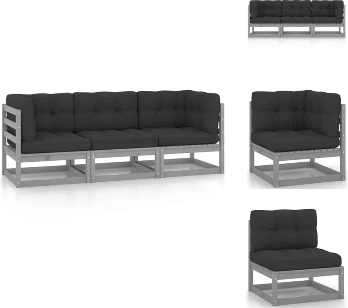 vidaxl tuinbank tuinbanken houten bank houten banken