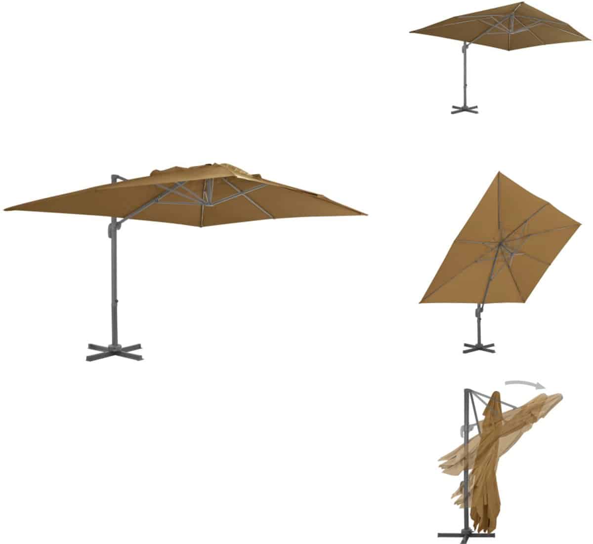 vidaxl zweefparasol zweefparasols parasol tuinparasol zweefparasol