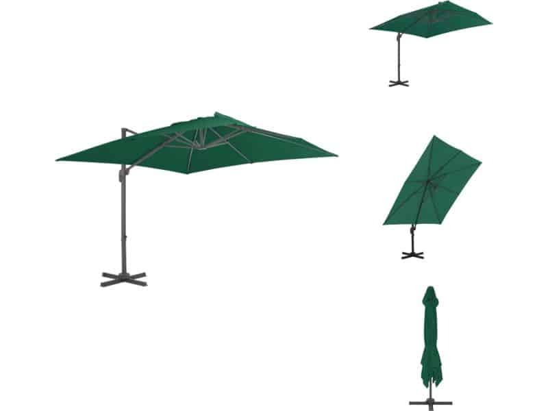 vidaXL Zweefparasol - Zweefparasols - Parasol - Tuinparasol - Zweefparasol