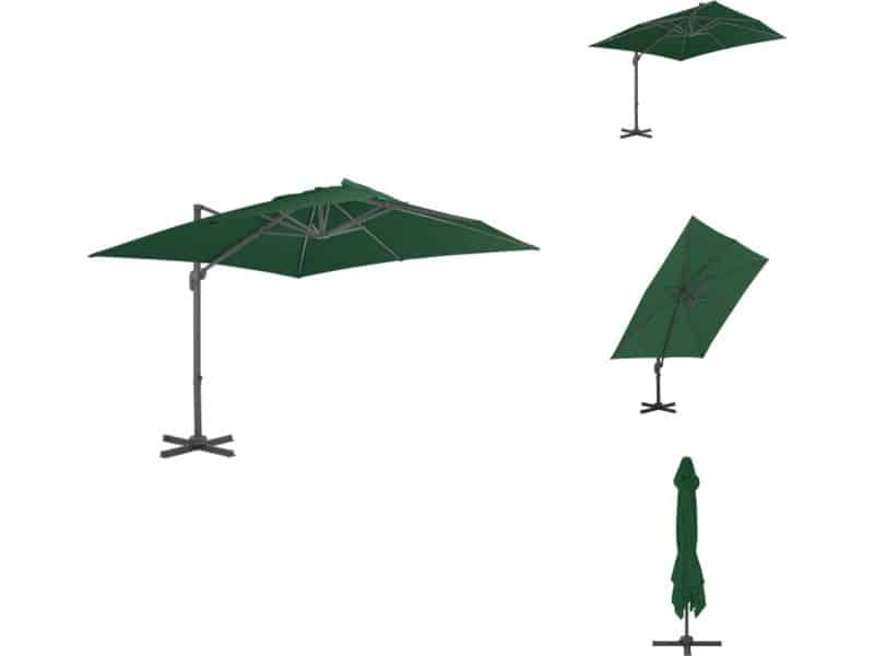 vidaXL Zweefparasol - Zweefparasols - Parasol - Tuinparasol - Zweefparasol