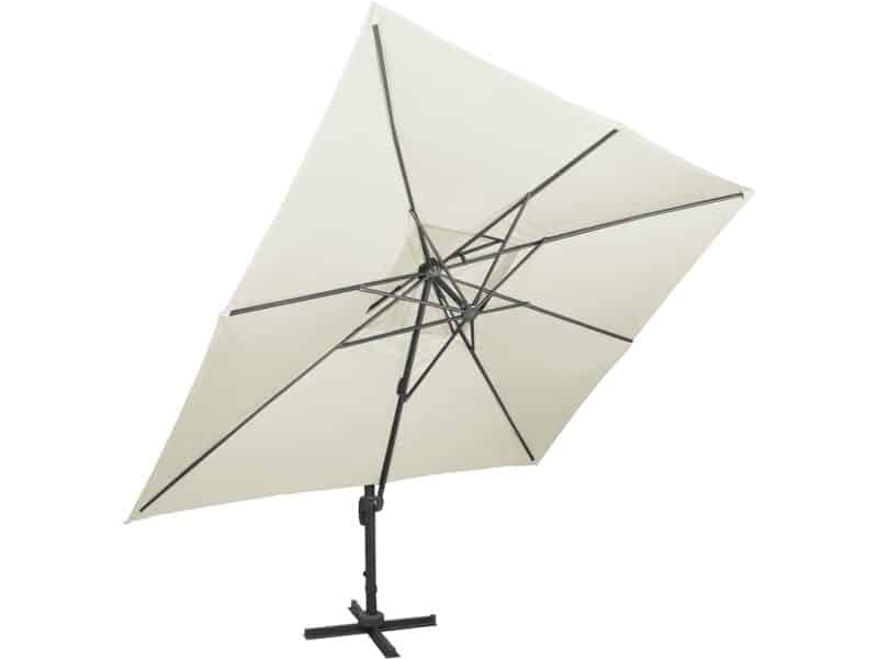 vidaXL Zweefparasol - Zweefparasols - Parasol - Tuinparasol - Zweefparasol