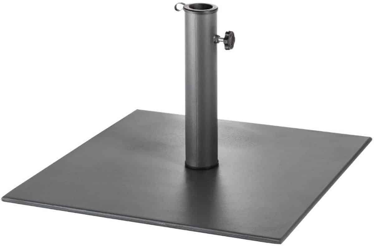 vierkante parasolvoet 20 kg antraciet stevige en duurzame