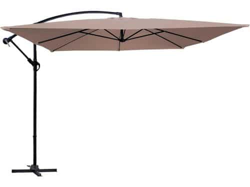 Vierkante zweefparasol - Terras parasol - Schaduw creëren - Draaibaar