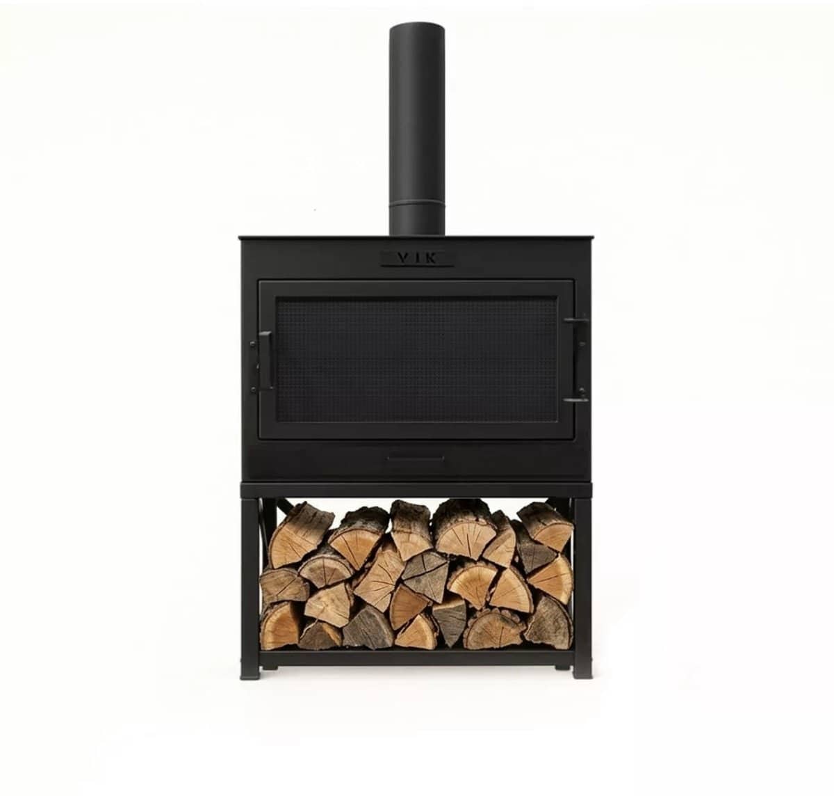 vik lux lounge tuinhaard zwart (voor aan een loungebank)