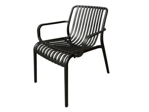 Vita Porto Loungestoel - Zwart